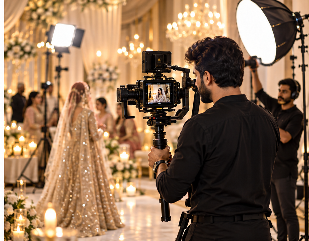 Professional wedding media